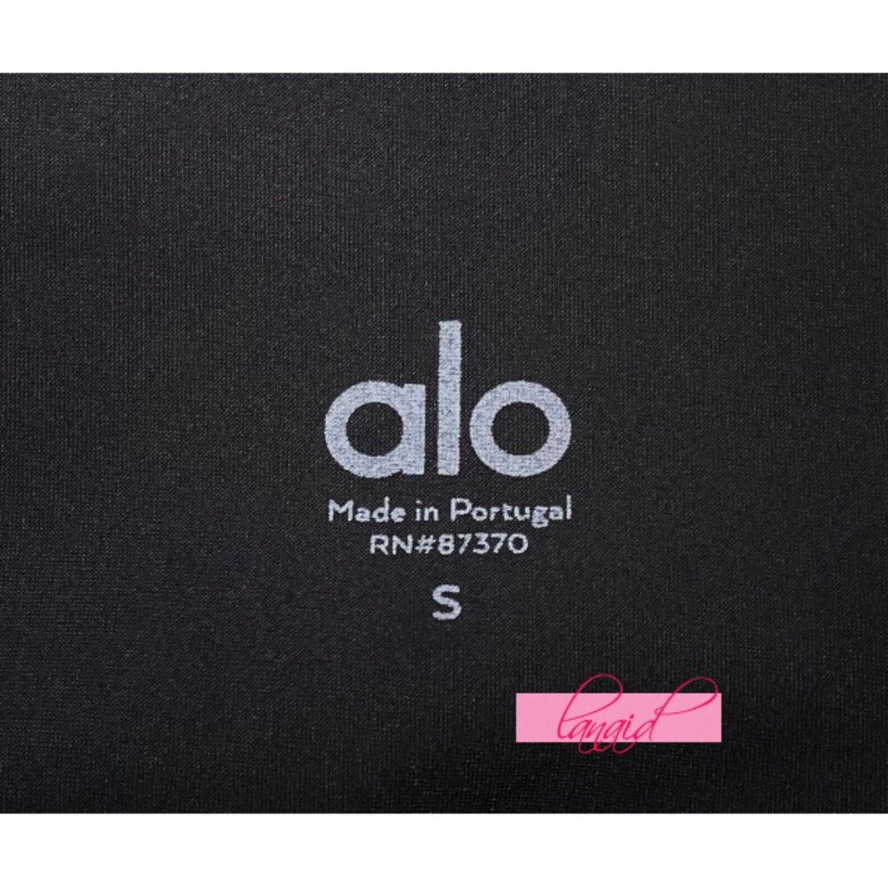 Alo High-Waist Extreme Ripped Warrior Leggings Black Edgy Hi-Rise Destroyed Pant - Picture 13 of 15